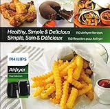 Philips Kitchen Appliances Philips Airfryer Kochbuch mit 150 gesunden, einfachen und leckeren Rezepten, für Seestern-Modelle, HD9935/00, Einheitsgröß