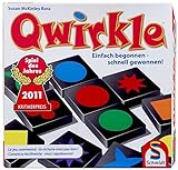 Schmidt Spiele 49311 Qwirkle, Spiel des Jahres 2011, Familienspiel, FFP Artik