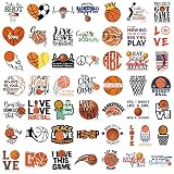 Autoaufkleber Gestalten Basketball-Sport-Aufkleber dekorieren wasserdichte Aufkleber für das Gepäck-Notizbuch Buchstaben Aufkleber G