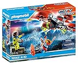 PLAYMOBIL City Action 70143 Seenot: Taucher-Bergung mit Rettungsdrohne, Ab 4 J