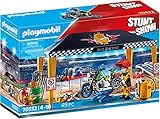 PLAYMOBIL Stuntshow 70552 Werkstattzelt, Für Kinder von 4 - 10 J