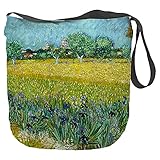 My Custom Style Kunsthandtasche mit Umhängetasche 70#Arte-Vista de Arles, Van Gogh#43x39x4