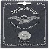 Aquila 103U Konzert-Ukulele-Satz, Super Nylgut, Standard Stimmung, Key of C, GCEA, Ivory