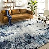 SURYA AGADIR Abstrakt-Teppich, 160x220cm, Blau, G