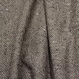 kawenSTOFFE Tweedstoff Wollstoff Braun Beige Blau meliert Mittelalter Anzugstoff Meterw