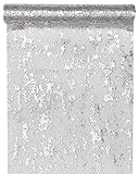 Santex Tischläufer Fantasie, glänzend, Polyester Silb