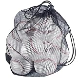 Tebery 12 Stück Offizielle Basebälle Freizeit Baseball Praxis Softbälle Weicher Ball Training B
