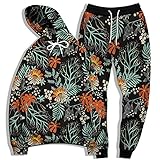 SSBZYES Herren Sweatshirt Anzug Herren Plus Size Sweatshirt Plus Size Jogginghose Fashion Printed Hoodie Lose Kapuzenp