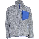 CMP Kinder Boys Highloft Jacke, titanio Mel-Bianco, 176