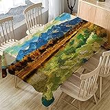 Moderne Minimalistische Landschaft Ölgemälde Serie Tischdecke Rechteckige Haushalt wasserdichte Tischmatte Geeignet Für Tischdecke Mit Mehreren T