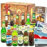 12x Bier aus der Welt & Deutschland/Geschenk Set/Geburtstagsgeschenk B