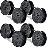 Pineapplen 4 Pack Schreib Maschinen Farb Band Doppel Spule Schreib Maschinen Farb Band Tinte Doppel Spule Tinte Ersatz Teil für die Meisten Schreibmaschinen (Schwarz)