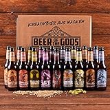WACKEN BRAUEREI Craft Beer Box 20 x 0,33 l verschiedene Sorten | GÖTTERGABE | Viking Craftbeer Set Gift for Men | Wikinger Kraft Bier Geschenk für Männer | Party Festival Heavy M