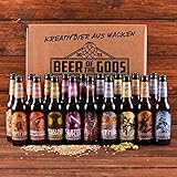 WACKEN BRAUEREI Craft Beer Box 20 x 0,33 l verschiedene Sorten | GÖTTERGABE | Viking Craftbeer Set Gift for Men | Wikinger Kraft Bier Geschenk für Männer | Party Festival Heavy M