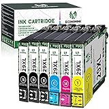 Economink Kompatible Tintenpatrone als Ersatz für Epson 29 XL 29XL (3 Schwarz, 1 Cyan, 1 Magenta, 1 Gelb, 6er-Pack) für Expression Home XP-332 XP-255 XP-335 XP-247 XP-452 XP-245 XP-442 XP-342 Druck