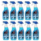 10x 500 ml Enteiser Scheibenenteiser Spray Auto Scheibenfrostschutz 5 L