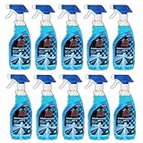 10x 500 ml Enteiser Scheibenenteiser Spray Auto Scheibenfrostschutz 5 L