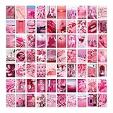 70 Stück Kunstposter Ästhetisches Bild, Collage Druck Set für Wandcollage Buntes Collagen-Kit Wall Collage Aesthetic Art Poster für Raumdekor Decor (M9005)