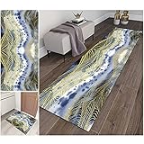 Flur Teppich Läufer rutschfest Waschbar Läufern Moderner Bunt Länge Flurläufer für Küche Schlafzimmer Korridor Antirutsch Teppichläufer Polyester Tepiche Meterware Anpassb