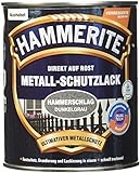 HAMMERITE 5087609 Hammerschlaglack Effektlack Dunkelgrau 750
