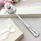 Müslilöffel in Geschenkbox – Müslilöffel – individueller Löffel – Müslilöffel – persönlicher Löffel – Müslilöffel – Müsli-Löffel – Müsli-Löffel – Text am Griff – Geschenk in Geschenkbox