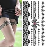 EROSPA® Tattoo-Bogen temporär - Strumpfband / Armband - 10 x 21