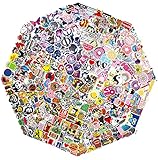 QWDDECO Sticker Set 360 pcs Vinyl Kawaii Sticker Aufkleber für Laptop, Gepäck, Skateboard, Phone, Fahrräder, Motorräder Sticker für Erwachsene, Teenager, Jungen und M