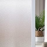 LMKJ Fensterfolie matt opake Glasfolie, Sichtschutz Glasaufkleber dekorative Fensteraufkleber A14 60x100