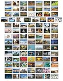 Landschaften Postkarten - 100 verschiedene Postk