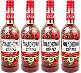 Vierer Paket Zoladkowa Gorzka Liköre Orientalna Himbeere (4x0,5)