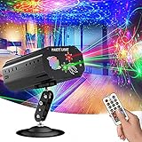 DJ Disco Party Lichter, Bühnenbeleuchtung Strobe Lichter zum Bühnenbeleuchtung mit Fernbedienung zum Tanzen Weihnachten Geschenk KTV Bar Geburtstag…