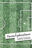 Hausaufgabenplaner 2019/2020: Fußball Hausaufgabenheft für das ganze Schuljahr | zum Eintragen von Hausaufgaben in einer Wochenübersicht für das erste ... ca. DIN A 5, 108 Seiten | Für Fußballsp