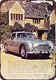 NOT Aston Martin Db Wand Dekoration Retro Metallplakat Zinn Zeichen gemalt Kunst Dekoration Plaque Warnung Cafe Garage Party Sp