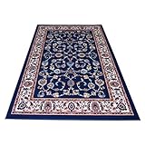 Royal Shiraz 2079 Teppich mit klassisch orientalischem Motiv – Teppich im Persischen Stil, blau Cm. 200x300 b