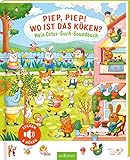 Piep, piep! Wo ist das Küken?: Mein Oster-Such-Soundbuch | Geschenk Ostern für Kinder ab 3 Jahren, Sounds, Wimmelb