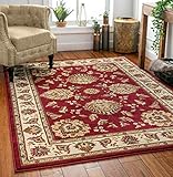 Well Woven Sultan Sarouk Teppich, persisch, floral, orientalisch, formell, traditionell, zeitgenössisch, dick, weich, Plüsch, 220 x 160