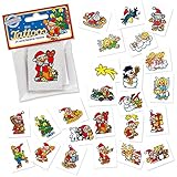 Lutz Mauder 47315 Mini-Tattoo-Set Weihnachten, 24-tlg