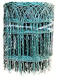 Profishop-Bremen Beetzaun Zierzaun Ziergitter Gartengitter Gartenzaun Maschendrahtzaun 40 cm hoch 25 m lang grün PVC beschichtet Beetumrandung Zierg