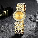 Voigoo Armbanduhr Top-Marke Luxus-Diamant-Frauen-Uhr-Sternenhimmel-Damen-Armbanduhr for Montre Weibliche Uhr relogio F