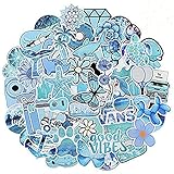 Willingood Aufkleber Mädchen 53pcs VSCO Tumblr Aesthetic Stickers Wasserdicht für Laptop Skateboard Auto Motorrad Fahrrad PS4 Koffer Snowboard iPhone, B