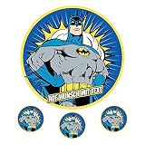 Tortenaufleger Fototorte Oblate Tortenbild Geburtstag eßbar Motiv: Batman (Zuckerpapier)