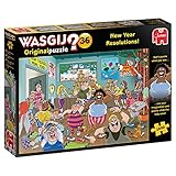 Jumbo 25000 Wasgij Original 36-Gute Vorsätze fürs Neue Jahr-1000 Teile Puzzlespiel, Mehrfarb