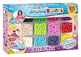 CRAZE SPLASH BEADYS Refill-Box Nachfüllpack Girls Ersatzperlen Zubehör Perlen zum Stecken Bügelperlen ohne Bügeln 59440