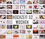 Postkarten Hochzeit/Liebespostkarten/Hochzeitsspiel 52 Wochen : jede Woche eine Postk