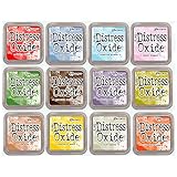 Tim Holtz Distress Oxide Tinten-Set #4, 12 Stück