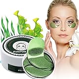 Augenpads gegen Augenringe Augenmaske, Eye Pads, Tränensäcke & Fältchen - Hyaluron & Kollagen Anti Aging Augenmaske - Augen Gel Pads mit Soforteffekt - 30 Paar - Augenpflege Anti F