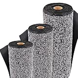 Aquagart Premium Teich Steinfolie 4m x 0,4m grau I Steinfolie Teich-Folie für Bachlauf Gartenteich Zubehör I Epdm-Folie Stein-Matte Teichrand Teichzubehör I