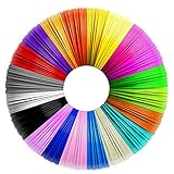 3D Stift Filament PCL, 20 Farben, je 5M – 3D Pen PLA Filament 1,75mm, 3D Stift Farben Set für ODRVM, Tecboss, Lovebay, 3D Stift and 3D Druck S