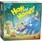 Das Brettspiele HOPP und HUI ! I Spielen und Lernen Für Kinder, Lernspiel Für 2 bis 4 Spieler ab 3 Jahren I Das Spiel Fördert Das Zählen-L