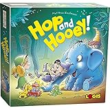 Das Brettspiele HOPP und HUI ! I Spielen und Lernen Für Kinder, Lernspiel Für 2 bis 4 Spieler ab 3 Jahren I Das Spiel Fördert Das Zählen-L